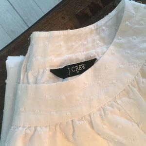 J. Crew Dresses - Size 6 J.Crew White Swiss dot cotton mini dress J. Crew Dresses - Size 6 J.Crew White Swiss dot cotton mini dress